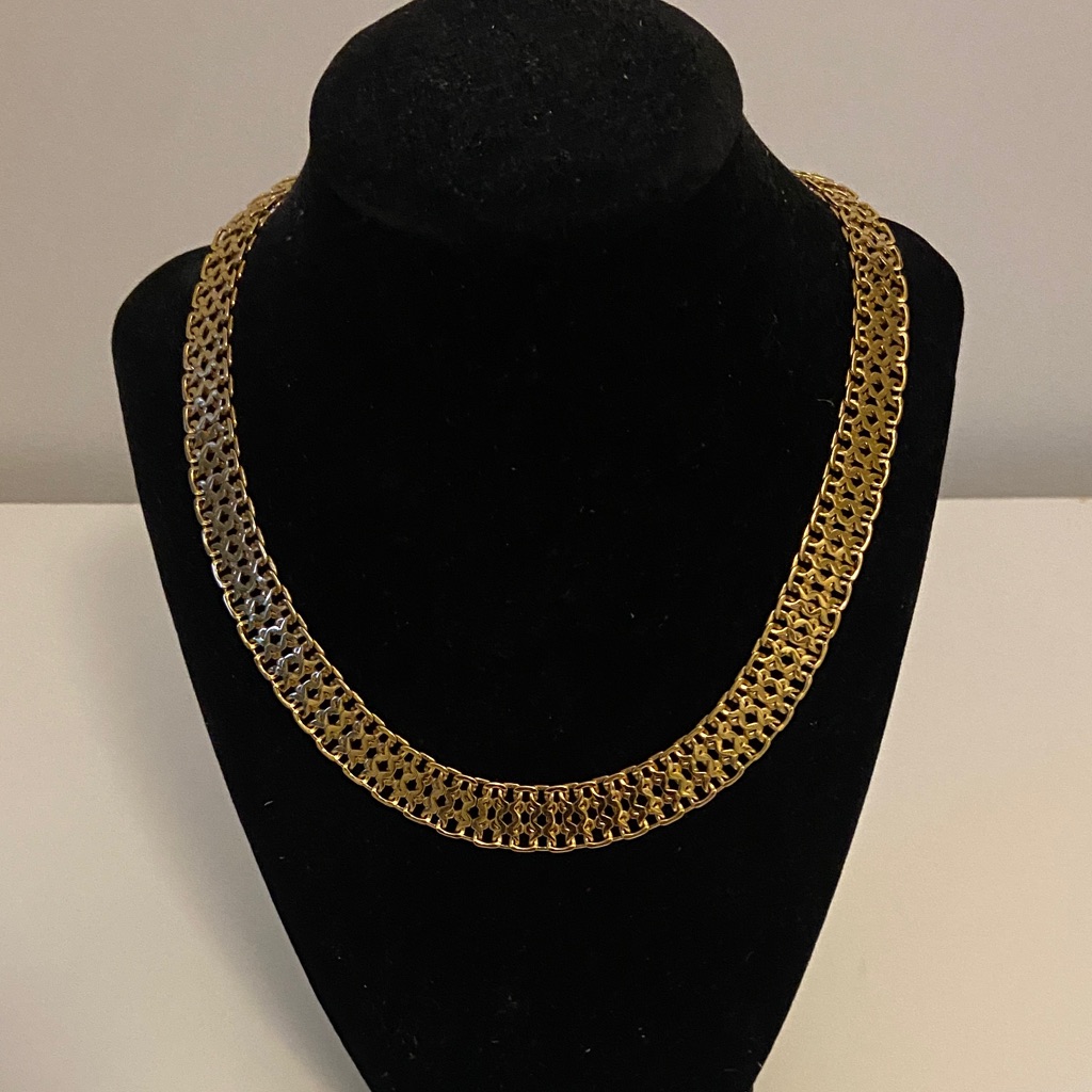 Vintage Monet Gold Necklace